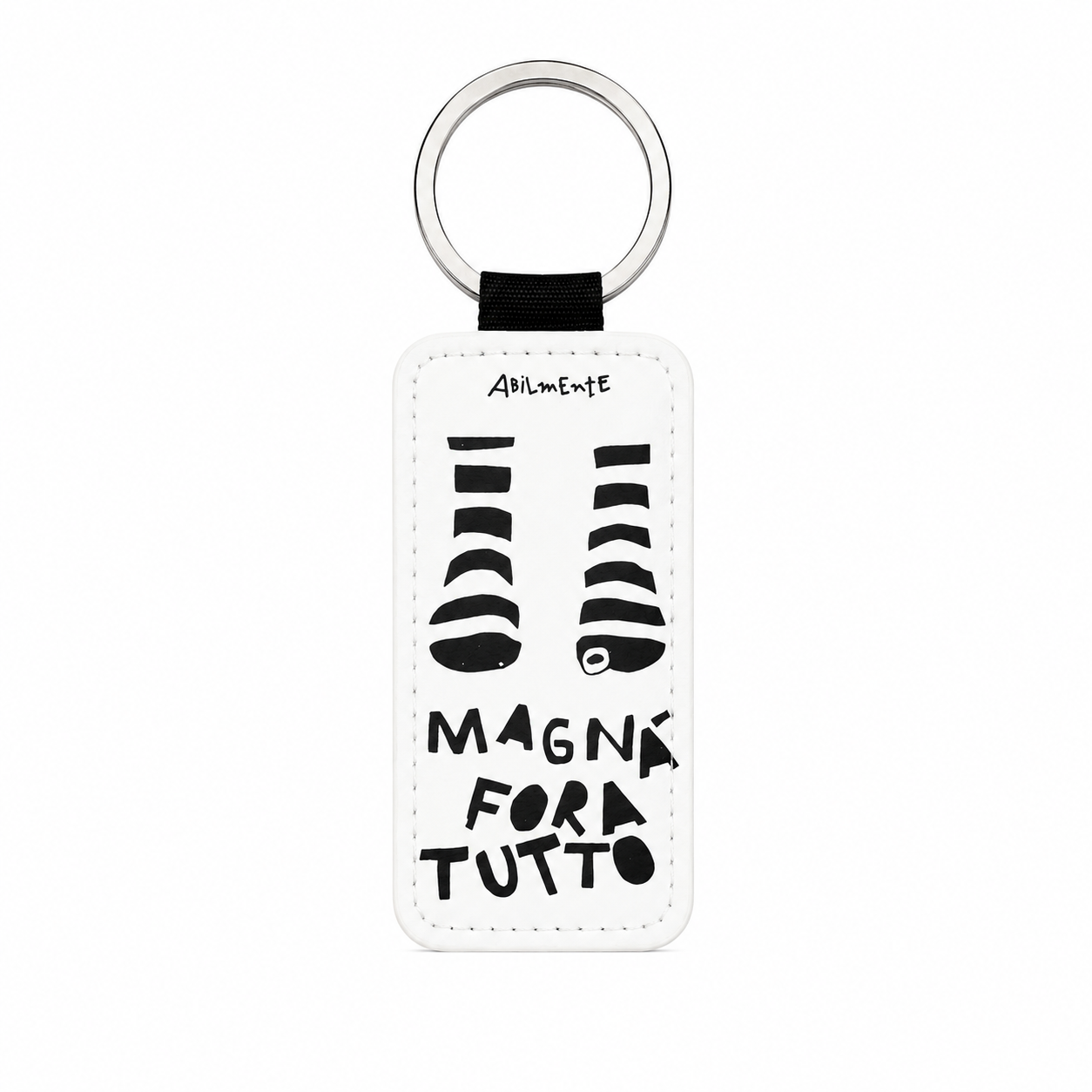 Portachiavi “Magnà Fora Tutto”