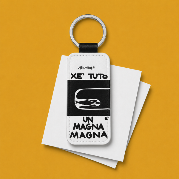 Portachiavi “Magnà Fora Tutto”